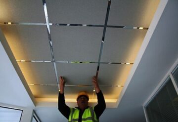 False Ceiling & Light Partitions Installation