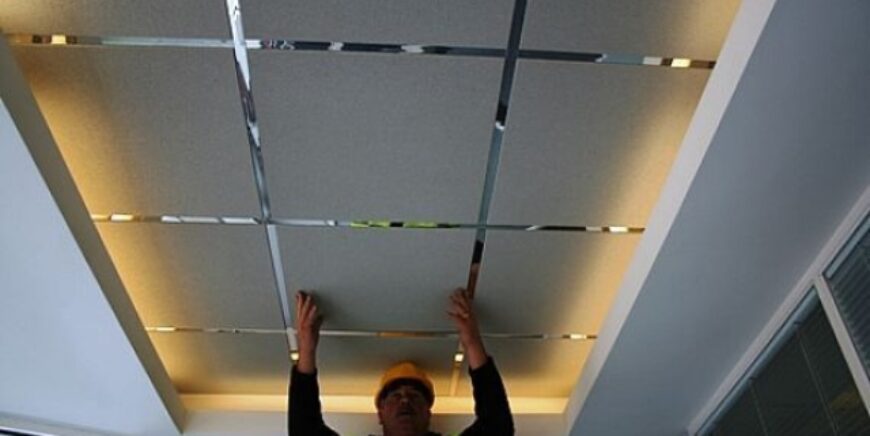 False Ceiling & Light Partitions Installation